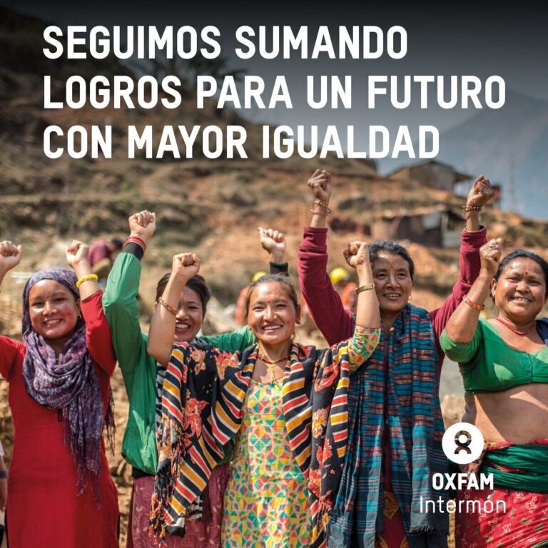 Un mundo sin pobreza: Este es el objetivo de Oxfam Intermón