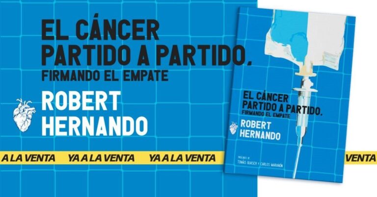 “El cáncer partido a partido, firmando el empate”, el testimonio de Robert Hernando