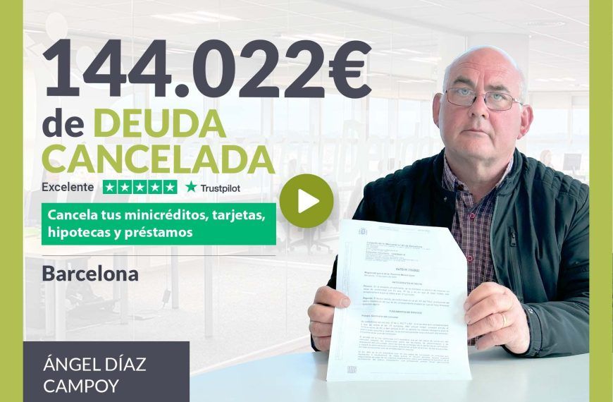 Repara tu Deuda Abogados cancela 144.022€ en Barcelona (Cataluña) con la Ley de Segunda Oportunidad