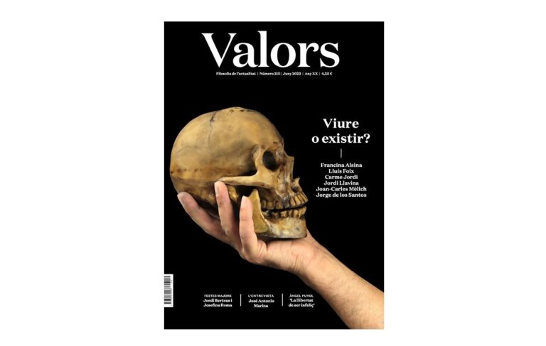 Entrevista a Joan Salicrú, periodista y codirector de la revista Valors