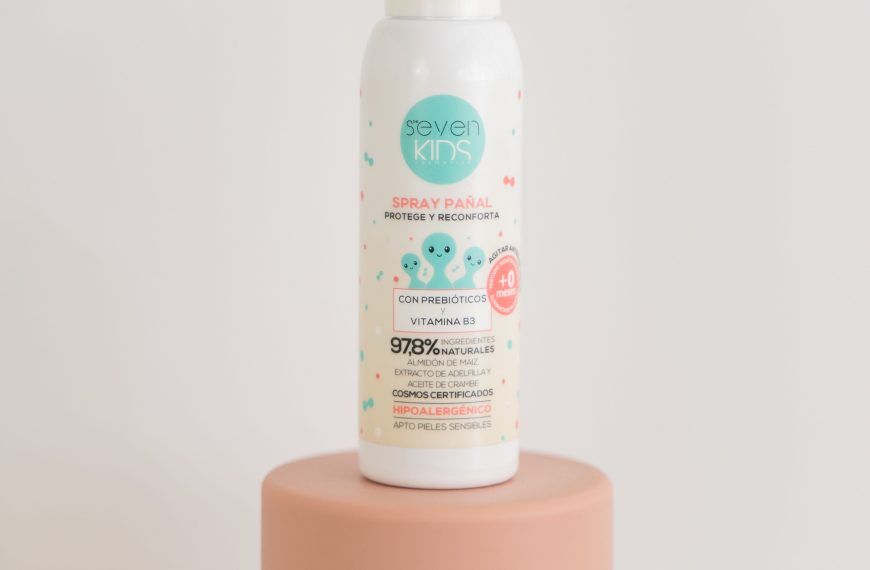 Seven Kids presenta su nuevo Spray Pañal con prebióticos y vitamina B3