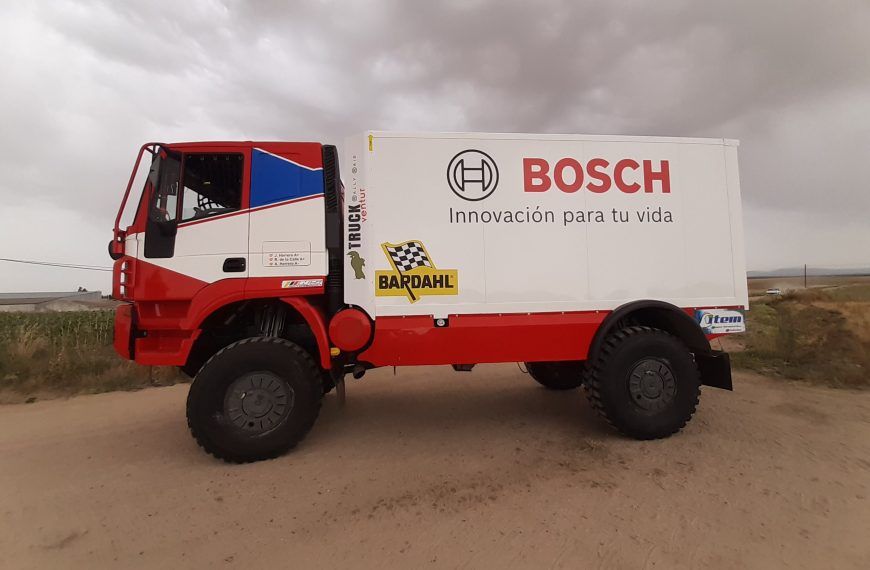 Bosch Automotive Aftermarket continúa patrocinando al equipo Truckventur en sus competiciones en 2023