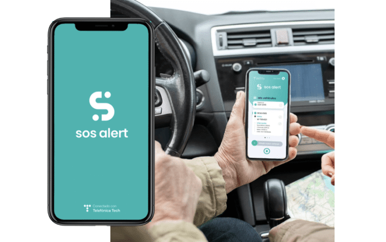 SOS Alert: la nueva app de FlashLED y Telefónica Tech para balizas V16 conectadas