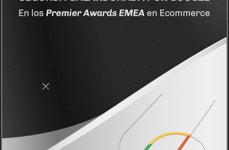 ROI UP Group, segunda agencia galardonada en e-commerce, en los Google Premier Awards de EMEA