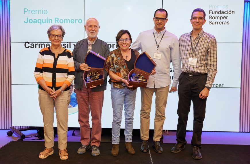 La Fundación Romper Barreras reconoce en sus premios el fomento del uso de la tecnología de apoyo
