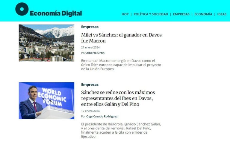 ¿Nos afecta lo que se habla en el Foro de Davos?