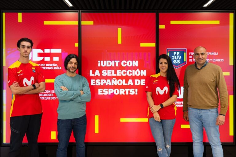 UDIT renueva su patrocinio con la Selección española de esports de FEJUVES