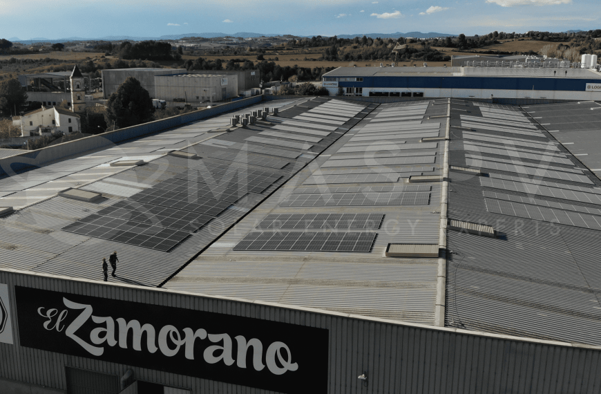 La planta fotovoltaica de G.V. El Zamorano instalada por MASPV ya está en funcionamiento