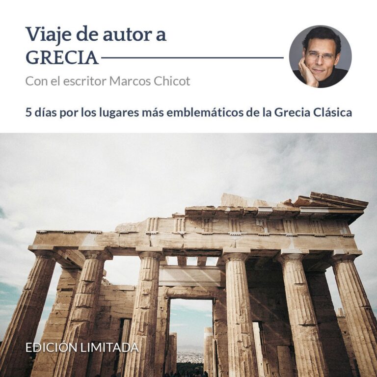 PANGEA y Marcos Chicot organizan un viaje de autor por la Grecia Clásica