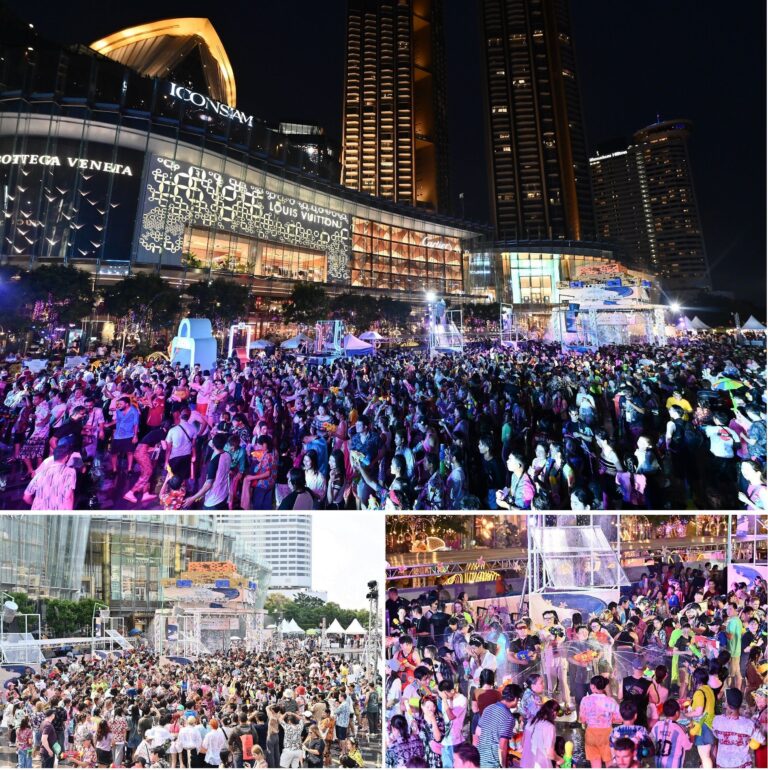 Thaiconic Songkran Celebration de ICONSIAM, turistas de todo el mundo se unen a las festividades culturales
