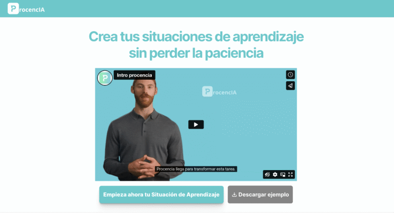 Situaciones de aprendizaje y LOMLOE: La transformación educativa con ProcencIA
