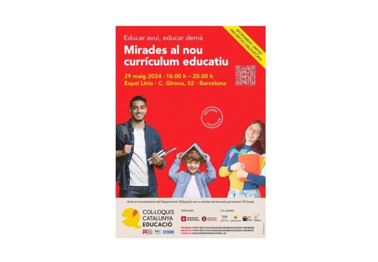 Así serán los coloquios sobre Educación de la Societat Catalana d’Història Cultural