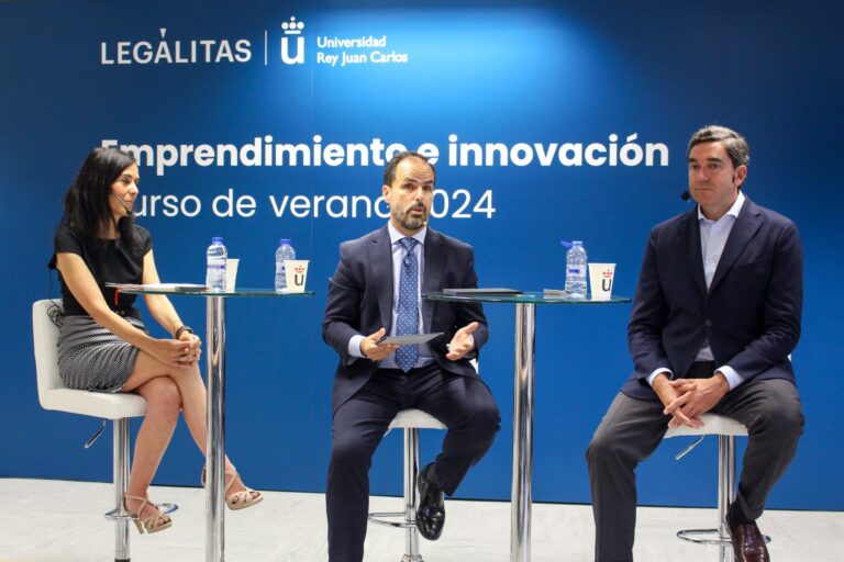 Legálitas debate sobre emprendimiento e innovación junto a la Universidad Rey Juan Carlos