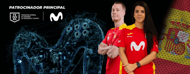 Movistar mantiene su apuesta por la Selección Española de Esports FEJUVES