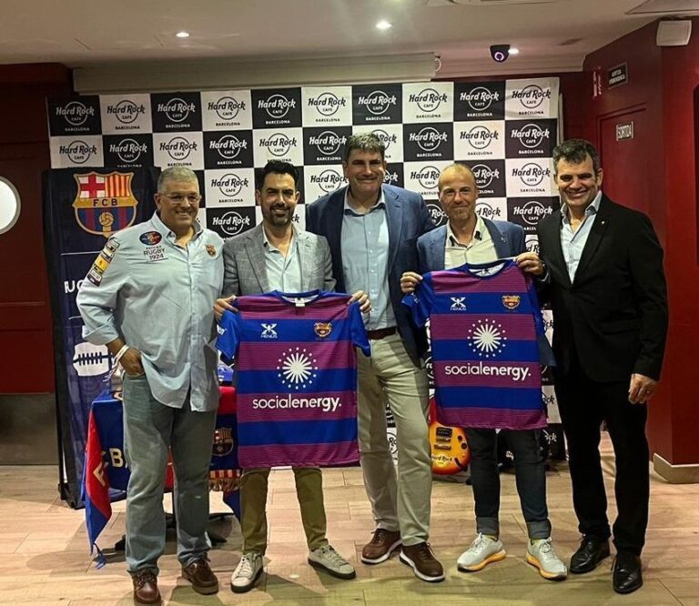 Social Energy patrocina El Centenario del Rugby Barça Veteranos: una celebración que une pasado y futuro