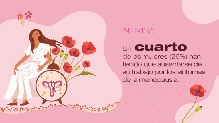 La menopausia ha afectado a la vida laboral de casi la mitad de las mujeres españolas, según INTIMINA