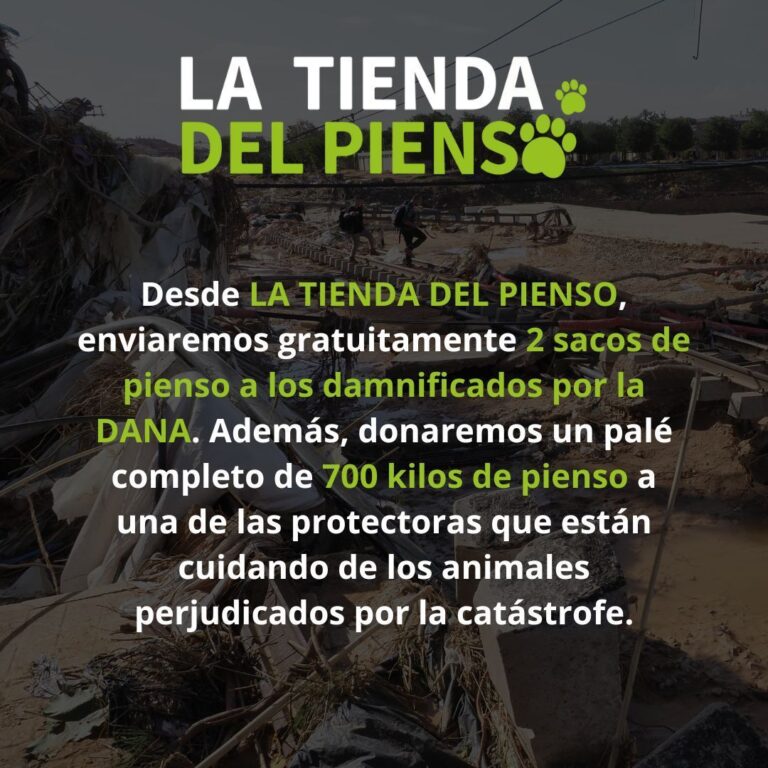 La Tienda del Rollo y La Tienda del Pienso anuncian medidas de apoyo para los afectados por la DANA