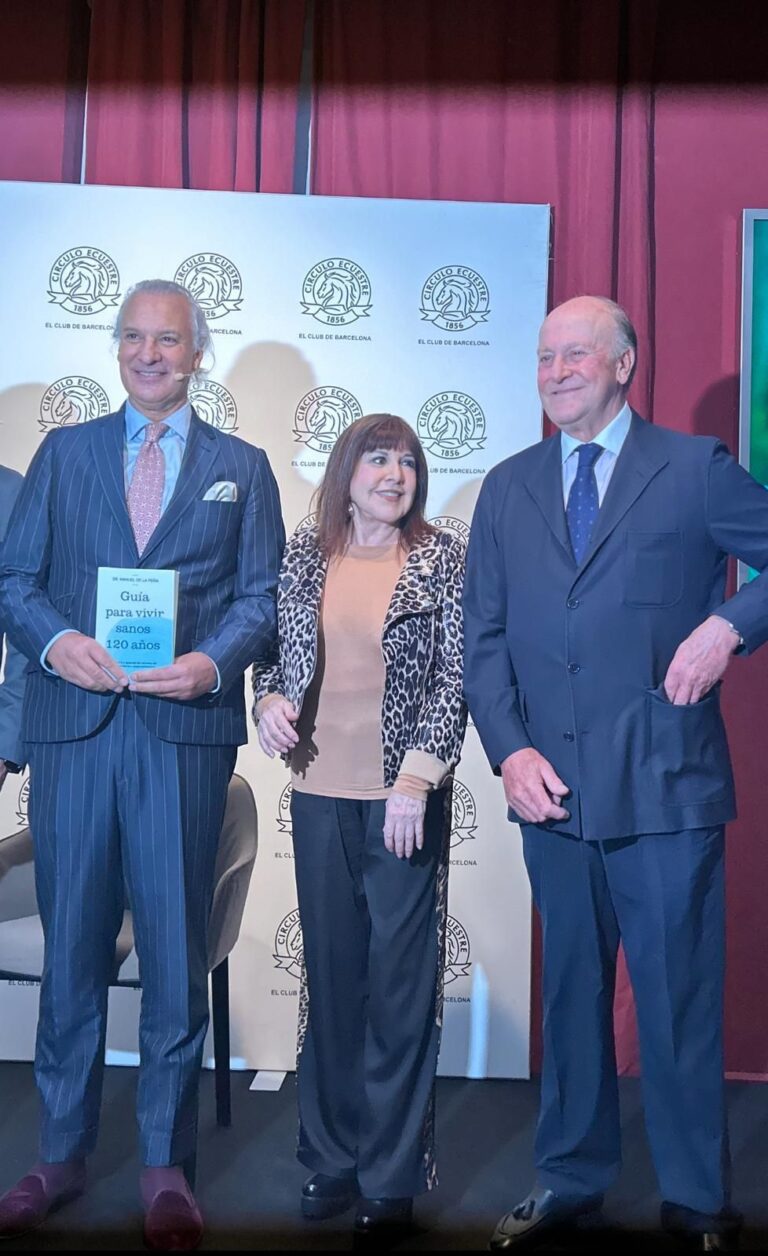 La burguesía catalana se vuelca con la ‘Guía para vivir sanos 120 años’ del doctor Manuel de la Peña