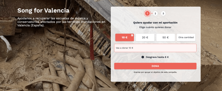 Músicos de toda España se suman a la iniciativa solidaria de NEOMúsica por las víctimas de la DANA