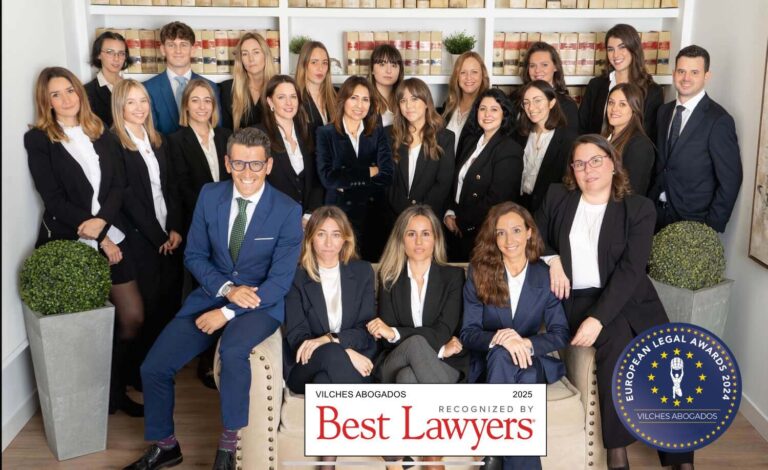 Vilches Abogados, reconocido por ‘Best Lawyers’ como uno de los mejores bufetes por tercer año consecutivo