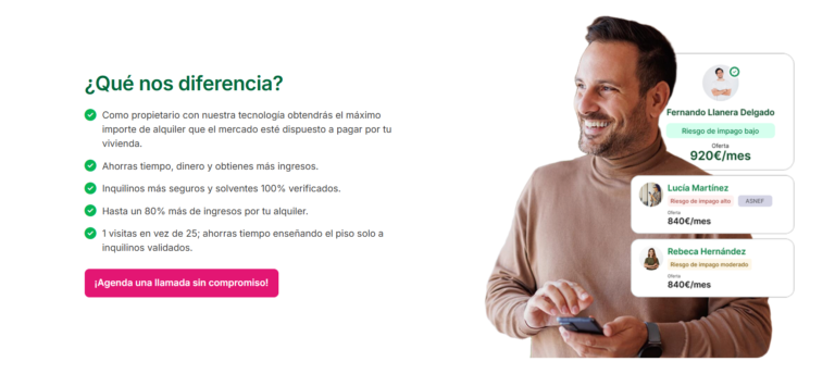 Rent2me, una nueva plataforma española que revoluciona el mercado del alquiler residencial nacional