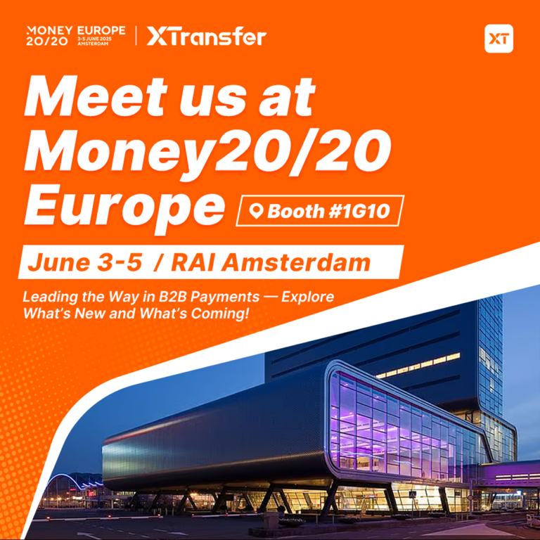 XTransfer debutará como patrocinador 4 estrellas en Money20/20 Europe 2025
