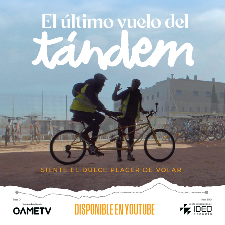 ‘El último vuelo del tándem’ visibiliza la diversidad funcional en la Semana Europea de la Movilidad