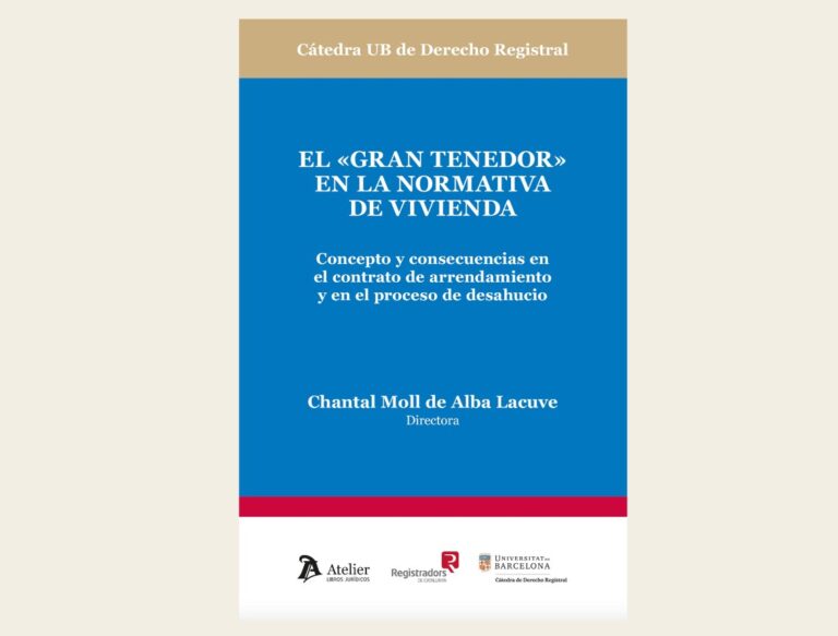 Chantal Moll: “El concepto de gran tenedor está distorsionando el mercado de la vivienda”