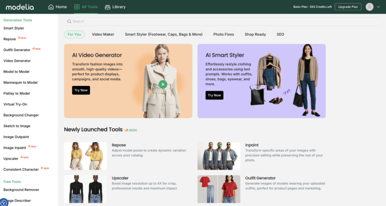 Modelia lanza una nueva plataforma de IA para el sector moda