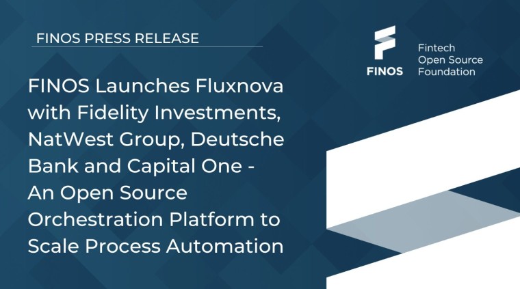 FINOS lanza Fluxnova con Fidelity Investments, NatWest Group, Deutsche Bank y Capital One