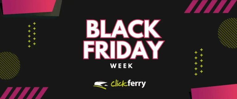 Clickferry reúne las principales ofertas de ferry para el Black Friday 2025