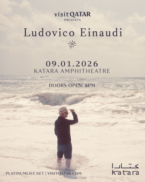 Visit Qatar presenta a Ludovico Einaudi en vivo en Doha