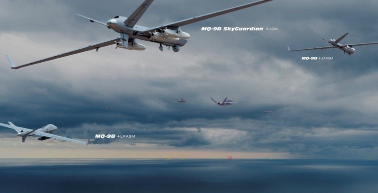GA-ASI desarrolla capacidades de armas de largo alcance para el MQ-9B