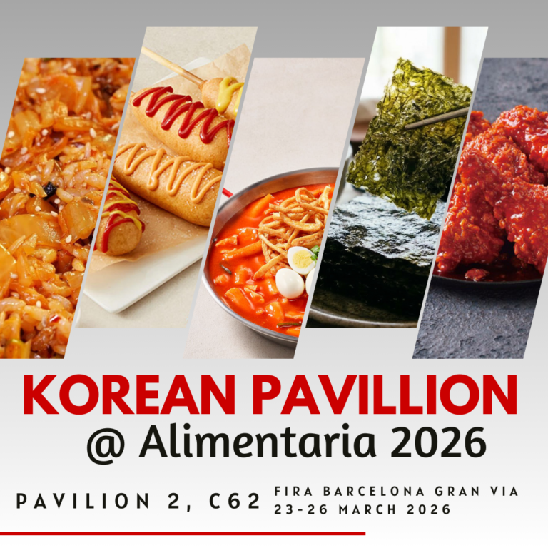 Corea destaca su gastronomía en Alimentaria 2026 con productos auténticos y fusiones inspiradoras