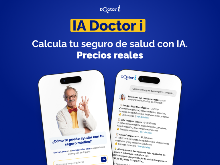 Doctor i lanza la primera IA que recomienda seguros de salud con precios reales