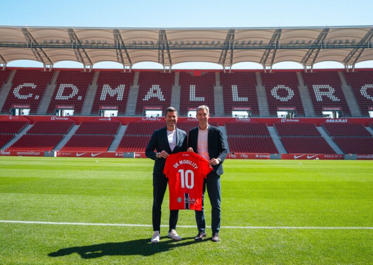 OK Mobility y el RCD Mallorca celebran la finalización de una década de patrocinio conjunto