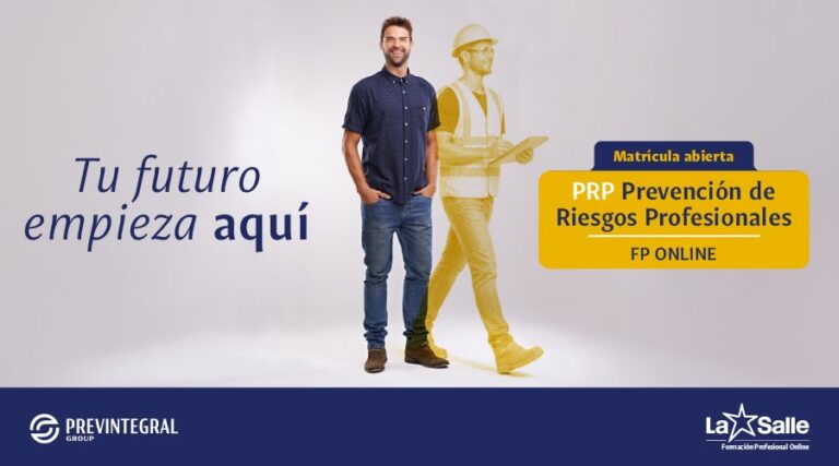La Salle FP Online lanza el nuevo CFGS de Prevención de Riesgos Profesionales junto a Previntegral