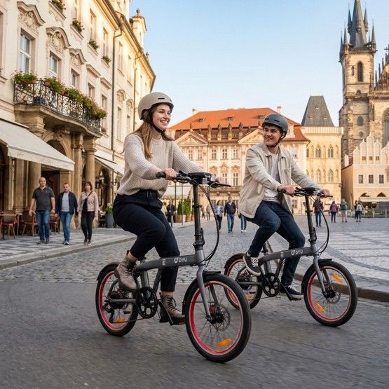 DYU presenta la SP1, bicicleta eléctrica plegable con batería extraíble que funciona como banco de energía