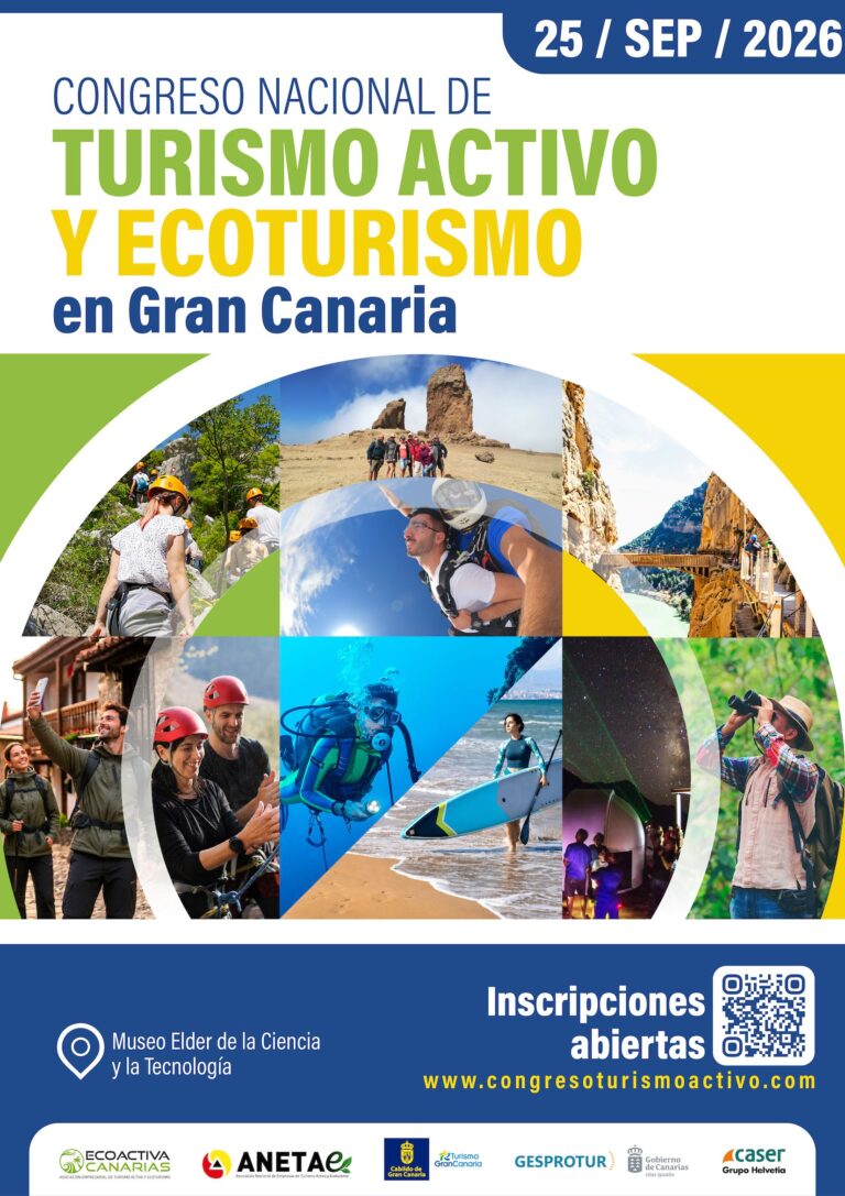 El Congreso Estatal de Turismo Activo y Ecoturismo será este año en Canarias