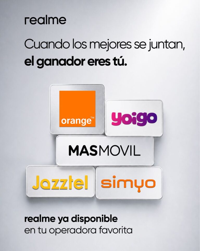 realme refuerza su presencia en España junto a MasOrange con el lanzamiento del nuevo realme C100