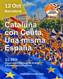 Unidos por Ceuta espera la presencia de Salvador Illa y del PSC en la manifestación del 12 de octubre